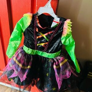 Colorful Witch Costume for Kids